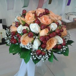 sbc 709 Oranj-Beyaz Güller ve hiperkıyum çiçekleri