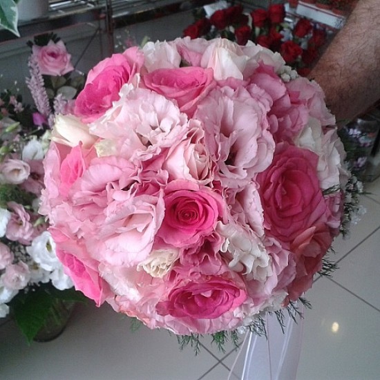 sbc 685 pembe lisiyentus ve pembe güller