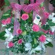 sbc 3002 Fusyagül ve lilyum süslemeli orkide aranjman
