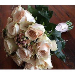 sbc 444 SOMON PEMBE GÜL GELİN EL ÇİÇEĞİ