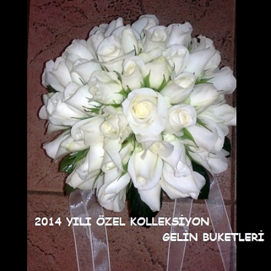 sbc 2015 beyazgül top model gelin buketi