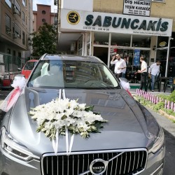 sbc 8901 gelin arabası süsleme 